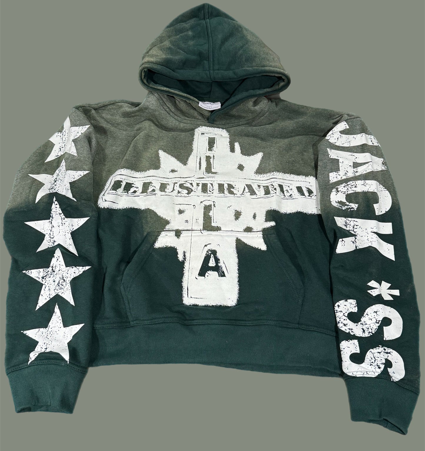 5 STAR ILLA HOODIE (GREEN)