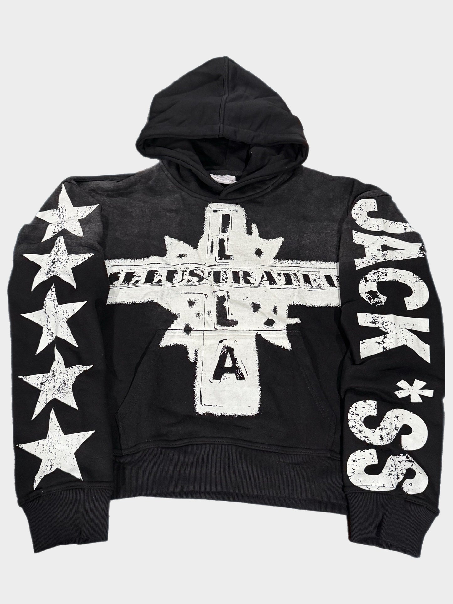 5 STAR ILLA HOODIE (BLACK)