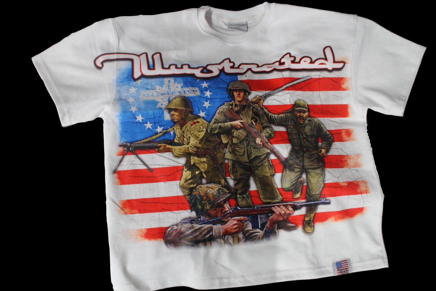 STAR SPANGLED ILLUSTRATED TEE